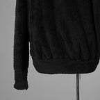N/07 エヌゼロナナ / 24AW BOA FLEECE LOOSEY TOP ボアトップス 長袖ニット / L0-LT-001 / size ONE (BLACK) 352173-uen