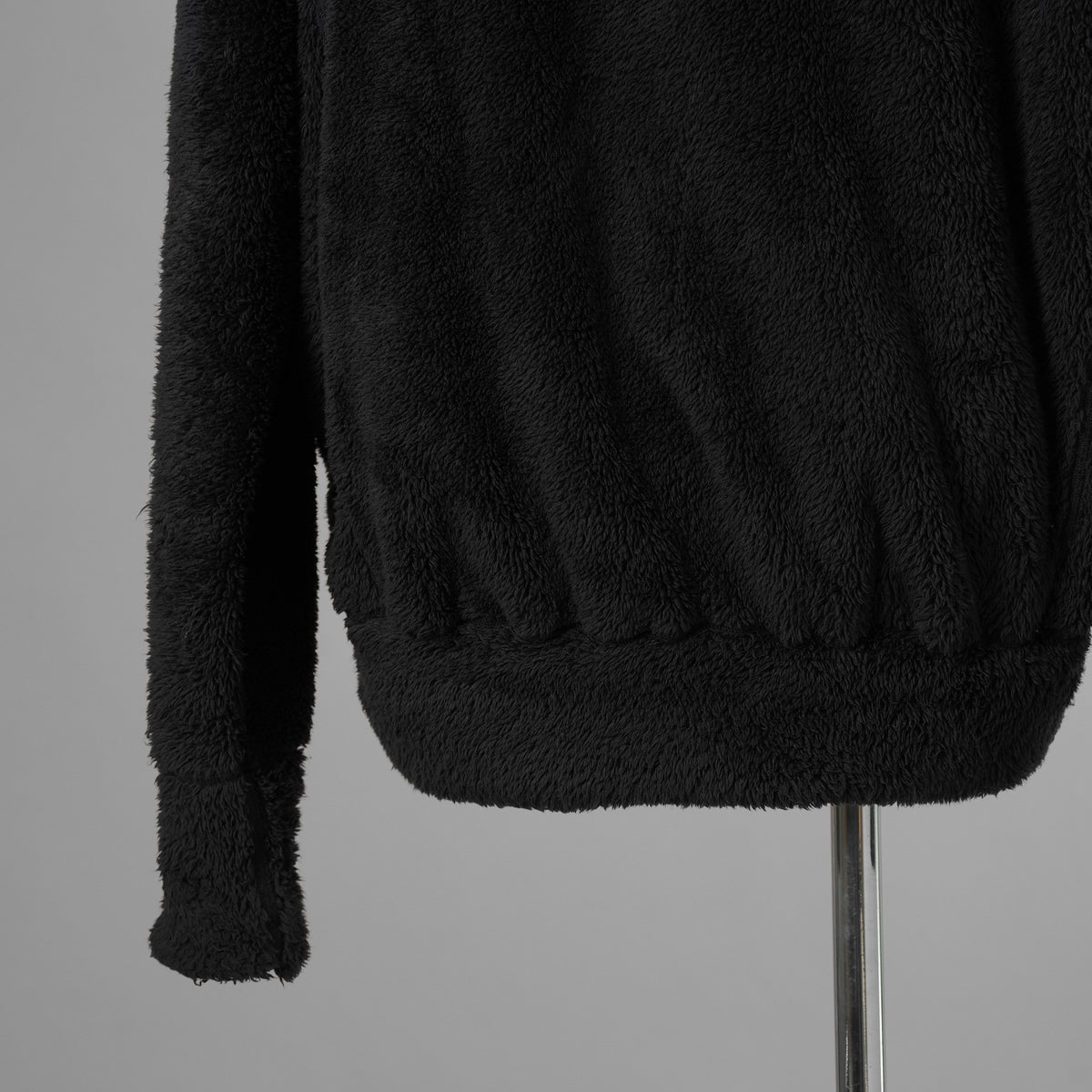 N/07 エヌゼロナナ / 24AW BOA FLEECE LOOSEY TOP ボアトップス 長袖ニット / L0-LT-001 / size ONE (BLACK) 352173-uen