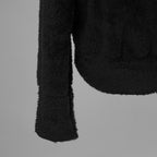 N/07 エヌゼロナナ / 24AW BOA FLEECE LOOSEY TOP ボアトップス 長袖ニット / L0-LT-001 / size ONE (BLACK) 352173-uen