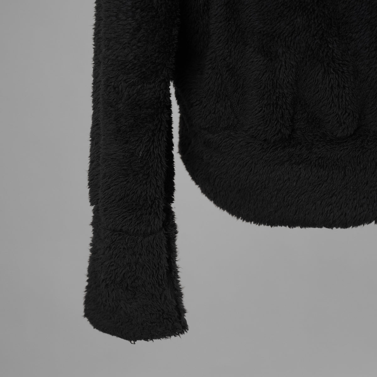 N/07 エヌゼロナナ / 24AW BOA FLEECE LOOSEY TOP ボアトップス 長袖ニット / L0-LT-001 / size ONE (BLACK) 352173-uen