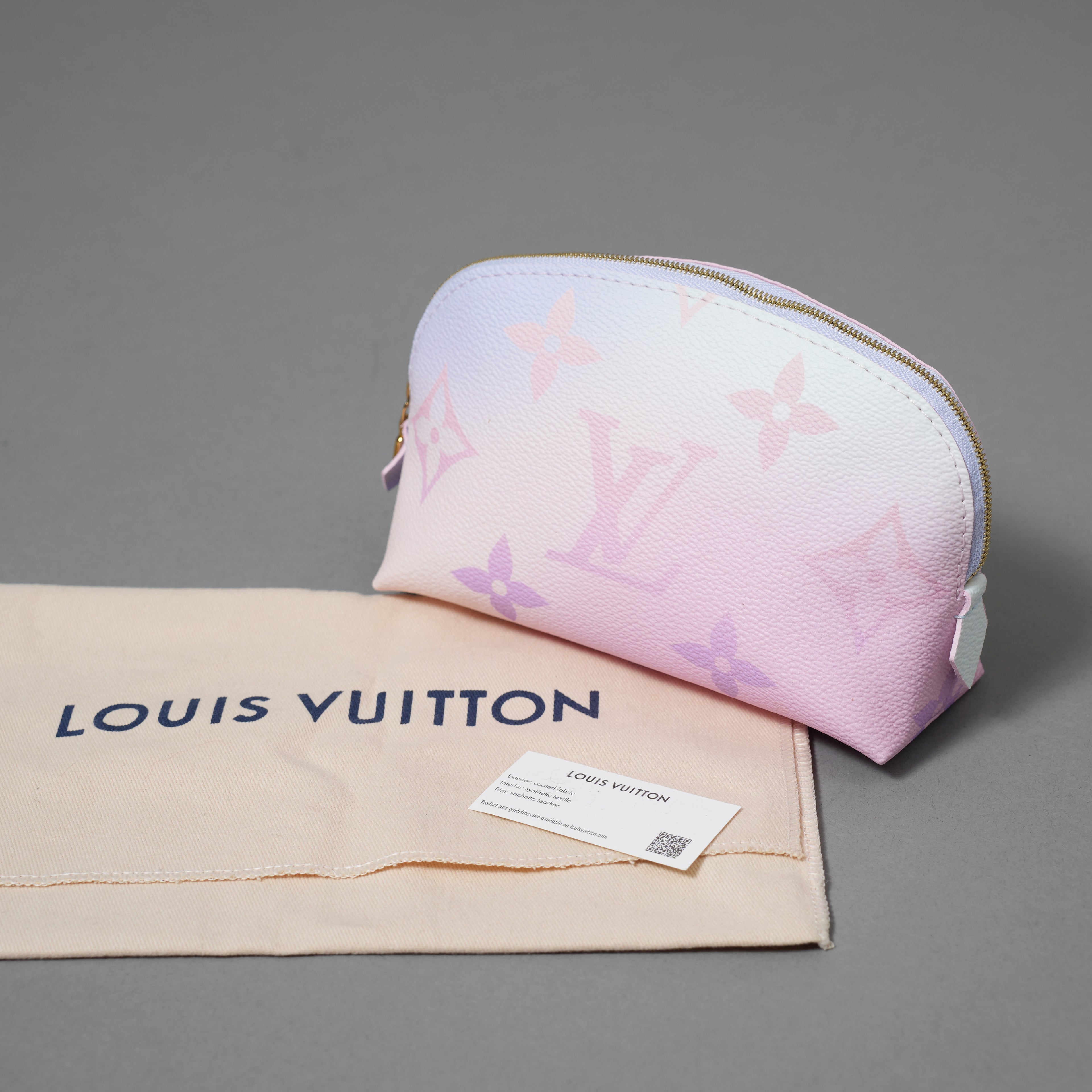 Louis Vuitton ルイヴィトン / 美品 22SS サンライズ パステル / モノグラム・キャンバス / M59944 / ポシェット コスメティック ポシェット 化粧ポーチ / グラデーションカラー