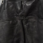 未使用 incarnation インカネーション /  23AW HORSE LEATHER PANTS オーバーロック ホースレザーパンツ ボトムス / size S (BLACK）