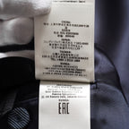 FENDI フェンディ / 23AW 美品 FFロゴ (ズッカ柄) ジャカードファブリック ジャケット / FJ0768APOK / size 48 (BLUE GREY) テーラード ブレザー
