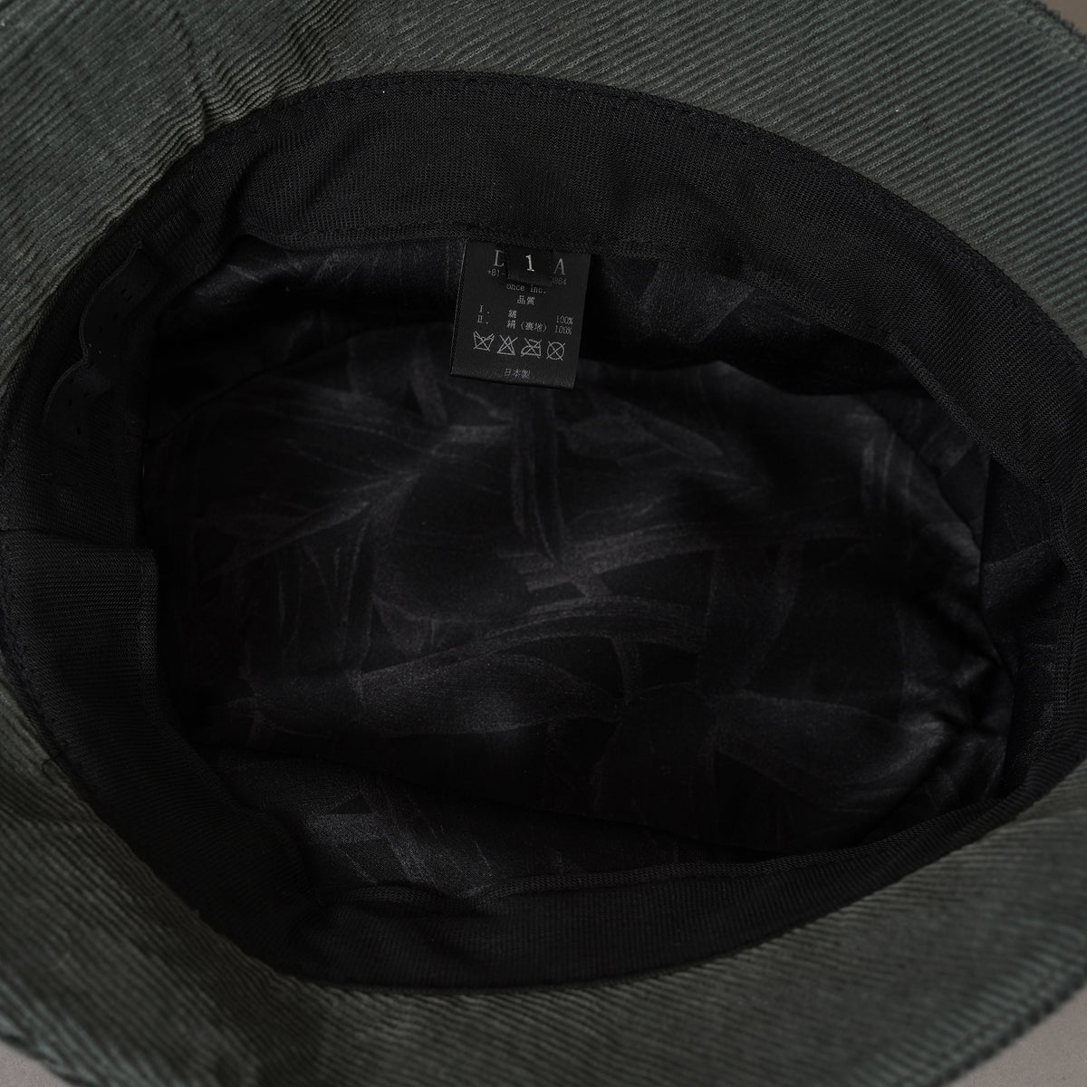 DEVOA デヴォア / 21AW 美品 バケットハット アクセサリー / size 1 (DARK GRAY)  123063-alm
