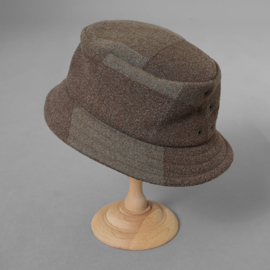 DEVOA デヴォア / 24AW 美品 ウールメルトン バケットハット / size 1 (BROWN)  123064-alm  アクセサリー