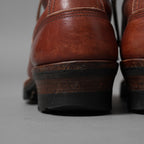 WHITE'S BOOTS ホワイツ ブーツ / 旧ロゴ スモークジャンパー ダブルステッチ / vibram 100 ソール アメリカ製 / size 8EE (BROWN) ワークブーツ レースアップブーツ シューズ