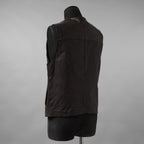 incarnation インカネーション / 24SS 新型 Horse Leather Vest 5B レザーベスト / 11-2247 / size S (DARK BROWN)