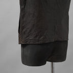 incarnation インカネーション / 24SS 新型 Horse Leather Vest 5B レザーベスト / 11-2247 / size S (DARK BROWN)