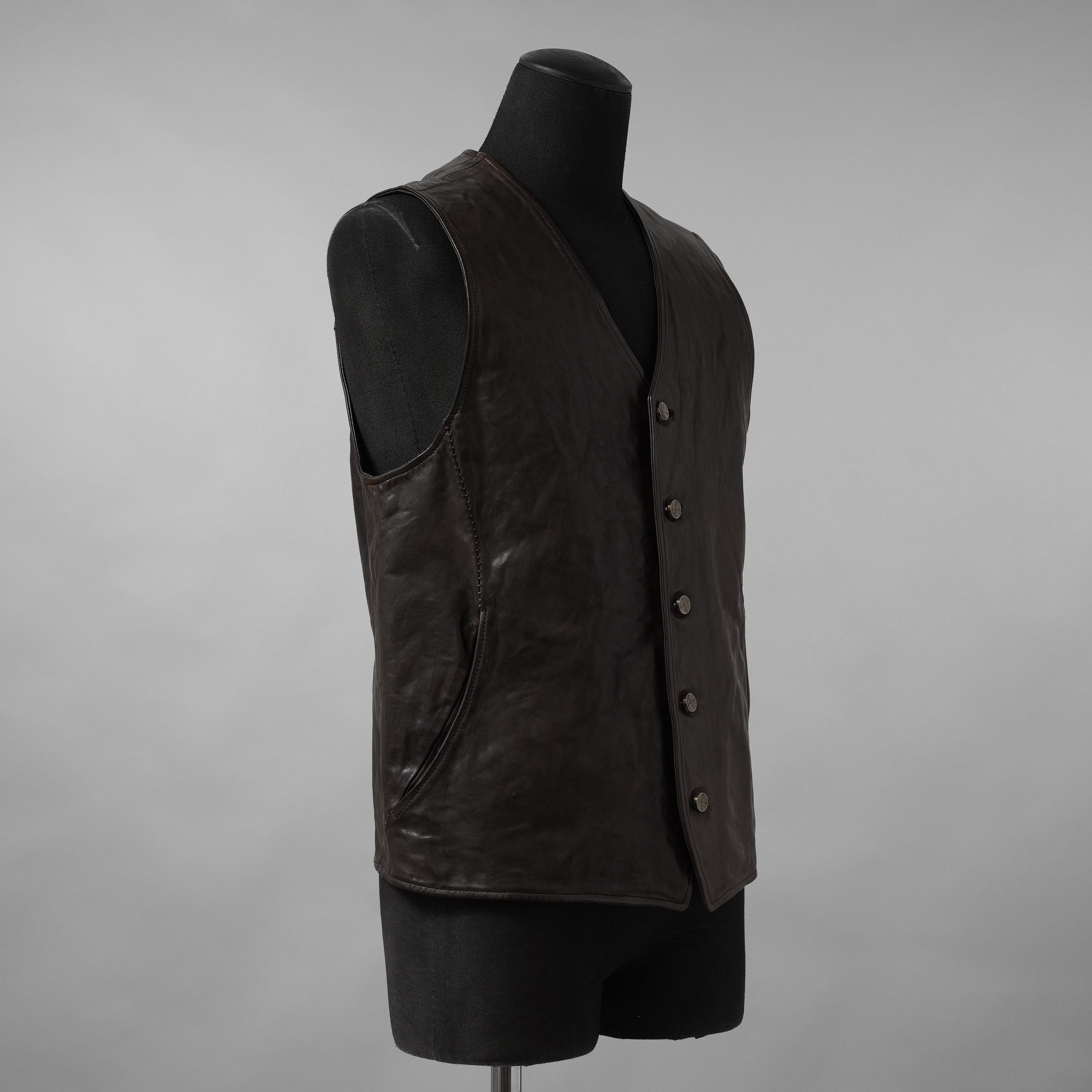 incarnation インカネーション / 24SS 新型 Horse Leather Vest 5B
