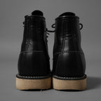 RED WING レッドウィング / 日本限定 8179 犬タグ クラシックモック ブーツ / 6インチ / vibram ソール アメリカ製 / size 6E (BLACK) ワークブーツ レースアップブーツ シューズ