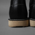 RED WING レッドウィング / 日本限定 8179 犬タグ クラシックモック ブーツ / 6インチ / vibram ソール アメリカ製 / size 6E (BLACK) ワークブーツ レースアップブーツ シューズ