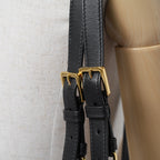 Christian Dior クリスチャンディオール / 美品 24SS バックパック スモール マキシカナージュ カーフスキン バッグ / 01-RU-0214 /  BLACK