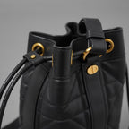 Christian Dior クリスチャンディオール / 美品 24SS バックパック スモール マキシカナージュ カーフスキン バッグ / 01-RU-0214 /  BLACK