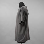 wjk ダヴルジェイケイ / 美品 24SS wide cut-off crew-neck S-S 半袖Tシャツ/ 7327 js01d / size M (GRAY)