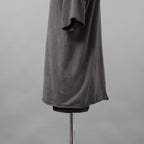 wjk ダヴルジェイケイ / 美品 24SS wide cut-off crew-neck S-S 半袖Tシャツ/ 7327 js01d / size M (GRAY)