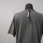 wjk ダヴルジェイケイ / 美品 24SS wide cut-off crew-neck S-S 半袖Tシャツ/ 7327 js01d / size M (GRAY)