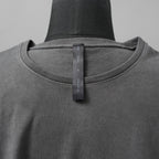 wjk ダヴルジェイケイ / 美品 24SS wide cut-off crew-neck S-S 半袖Tシャツ/ 7327 js01d / size M (GRAY)