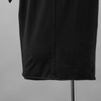 wjk ダヴルジェイケイ / 24 wide cut-off crew-neck S-S Tシャツ/ 7327 js01d / size M (BLACK)