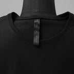 wjk ダヴルジェイケイ / 24 wide cut-off crew-neck S-S Tシャツ/ 7327 js01d / size M (BLACK)