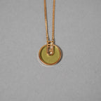 FENDI フェンディ / O'Lock オーロックネックレス / MV5221 / GOLD×YELLOW アクセサリー