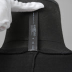 wjk ダヴルジェイケイ / 24 wide cut-off crew-neck S-S Tシャツ/ 7327 js01d / size M (BLACK)