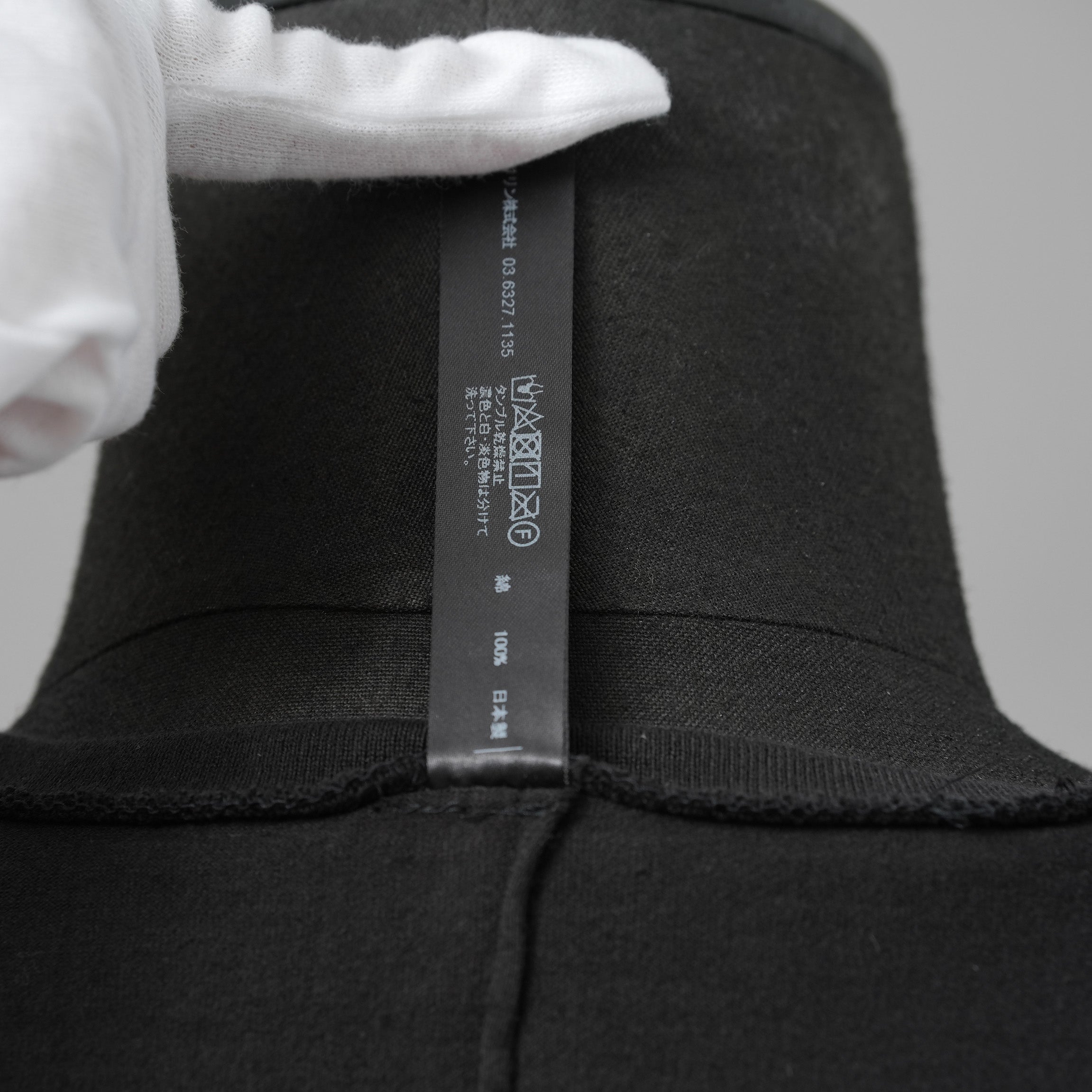 wjk ダヴルジェイケイ / 24 wide cut-off crew-neck S-S Tシャツ/ 7327 js01d / size M (BLACK)