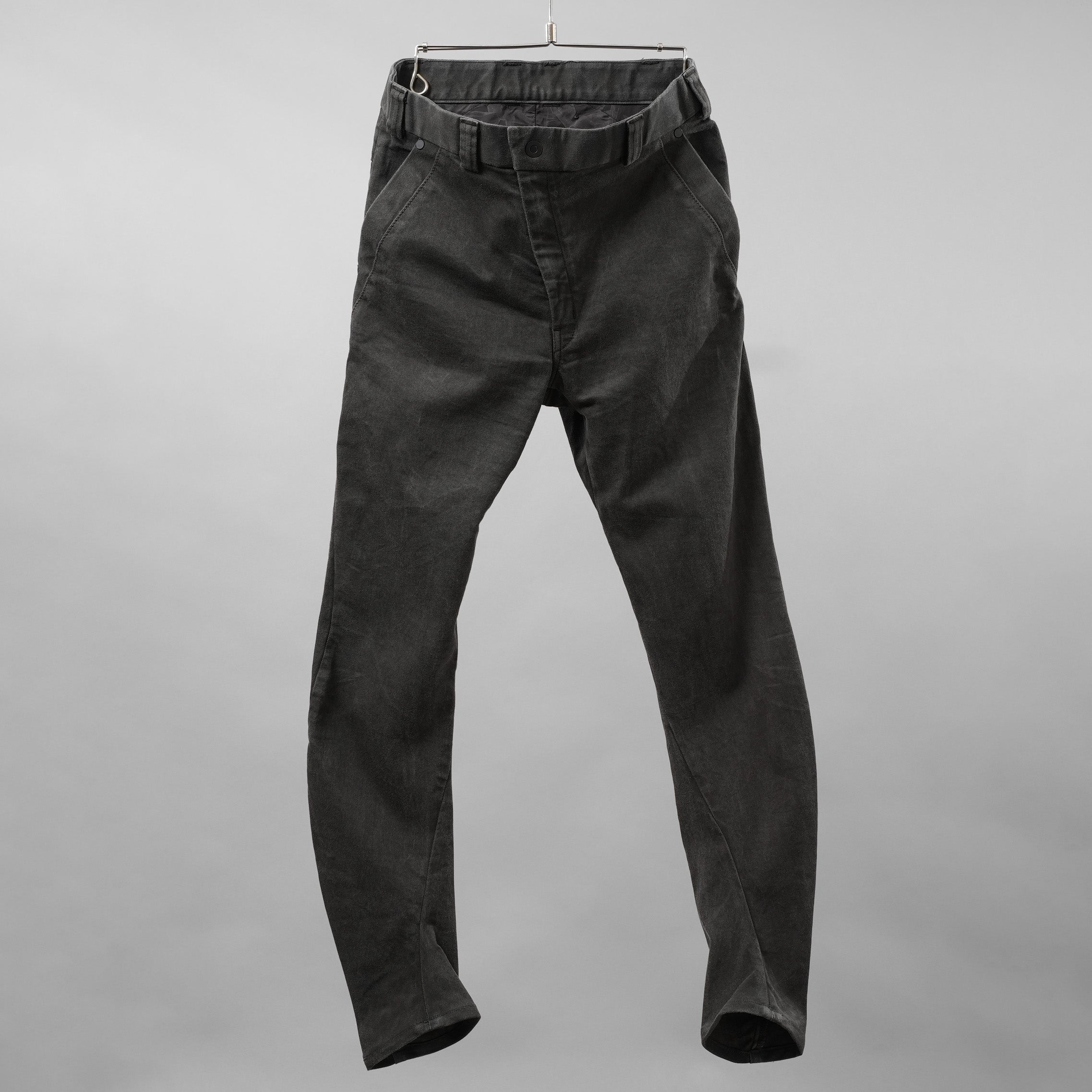DEVOA デヴォア / 美品 Anatomical Slim Pants アナトミカル スリム パンツ / size 1 (DARK GRAY)