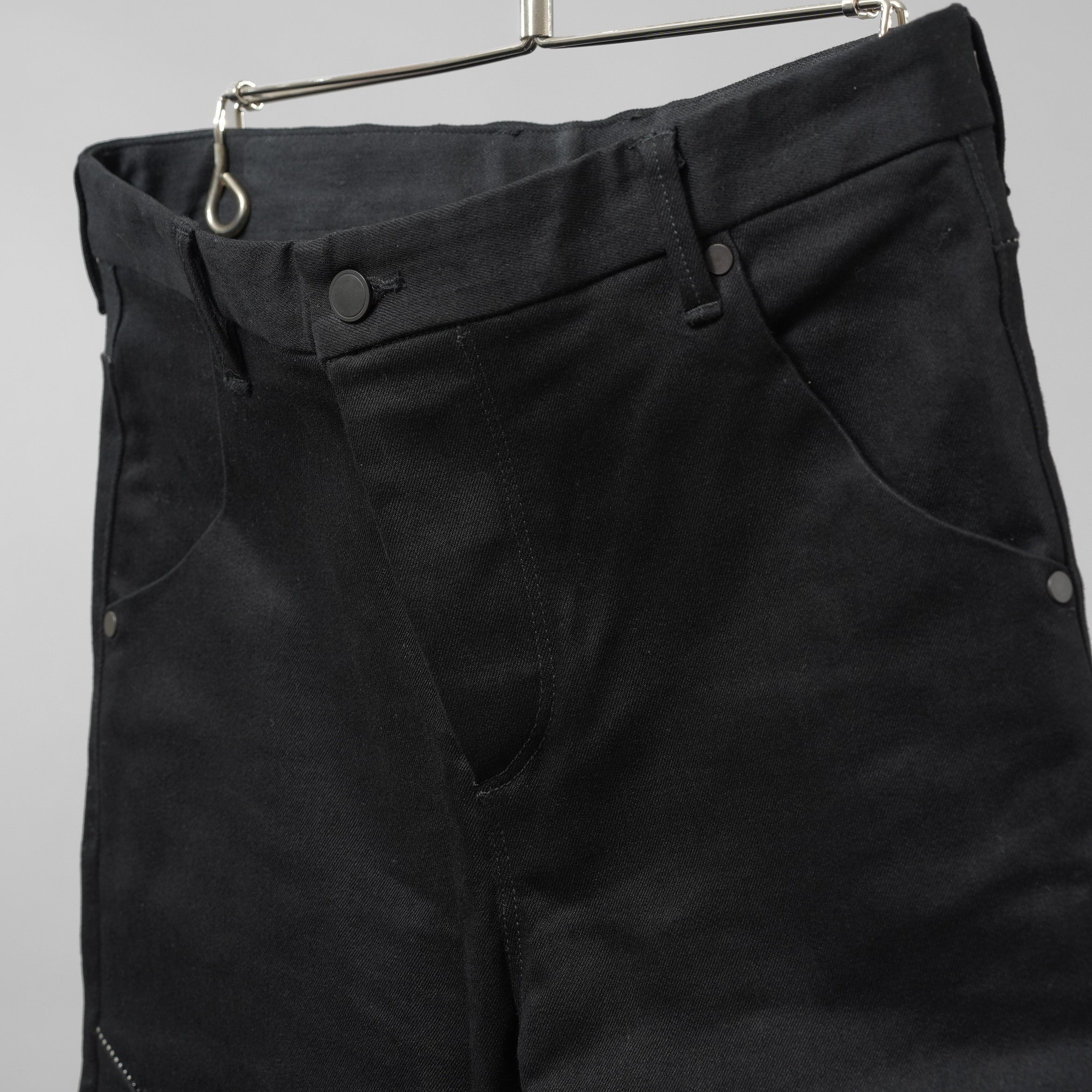 RIPVANWINKLE リップヴァンウィンクル / 21AW 美品 Standard Jeans オーバロック デニム パンツ / RB-307 / size 3 (BLACK)
