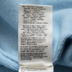 FENDI フェンディ/23AW 美品 アシンメトリー カシミヤカーディガン / FZC971 ANJJ /size 40 (LIGHTBLUE)