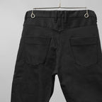 RIPVANWINKLE リップヴァンウィンクル / 21AW 美品 Standard Jeans オーバロック デニム パンツ / RB-307 / size 3 (BLACK)