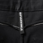 RIPVANWINKLE リップヴァンウィンクル / 21AW 美品 Standard Jeans オーバロック デニム パンツ / RB-307 / size 3 (BLACK)