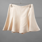 VALENTINO ヴァレンティノ / 18AW フレアミニスカート / QB2RA3N11CF / size 40 (IVORY) レディース