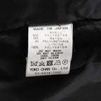 YOKO CHAN ヨーコチャン / 美品 24SS ラッフルスリーブパールスリットラインドレス ワンピース / YCD-124-913 / size 40 (BLACK) レディース