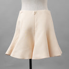 VALENTINO ヴァレンティノ / 18AW フレアミニスカート / QB2RA3N11CF / size 40 (IVORY) レディース