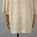 N°21 ヌメロヴェントゥーノ / 22SS プリントレースTシャツ / 22S-G141-4123 / size 40 (IVORY) レディース