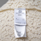 N°21 ヌメロヴェントゥーノ / 22SS プリントレースTシャツ / 22S-G141-4123 / size 40 (IVORY) レディース