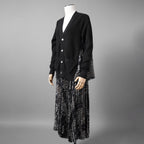 sacaiサカイ / 23SS 美品 Bandana Print Cardigan バンダナプリント コットン カーディガン / 23-06803 / size 1 (BLACK)
