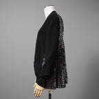 sacaiサカイ / 23SS 美品 Bandana Print Cardigan バンダナプリント コットン カーディガン / 23-06803 / size 1 (BLACK)