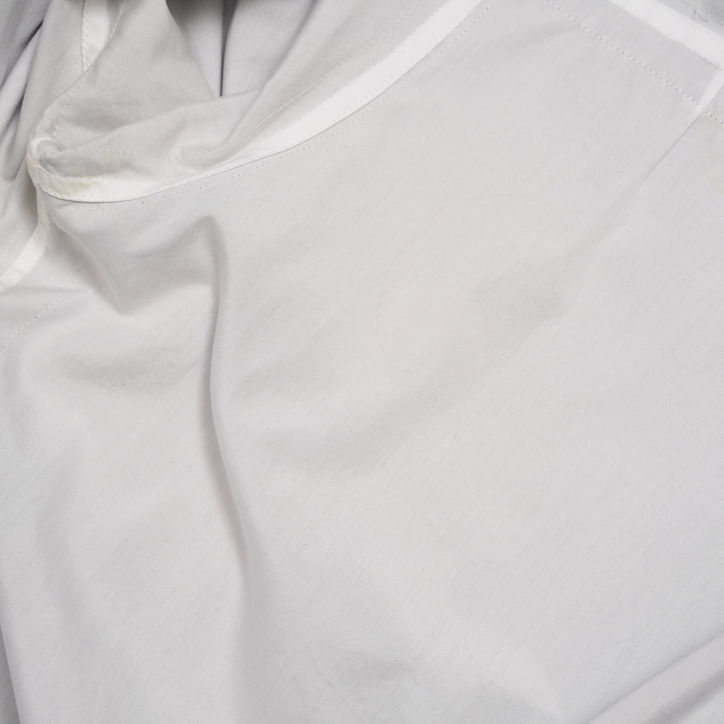 B Yohji Yamamoto ヨウジヤマモト / 18AW Cut Off Shirt カットオフシャツ 長袖シャツ / NV-B51-808 / size 3 (BLACK)