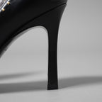 LOUIS VUITTON ルイヴィトン  / シェリー ライン パンプス Cherie pumps モノグラム / size 36 (23cm) BLACK x BROWN）