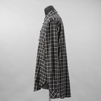 TAKAHIROMIYASHITATheSoloist. タカヒロミヤシタザソロイスト / 美品 25AW フライフロントリボンシャツ 長袖シャツ / 0013AW25 / size 46 (BLACK)