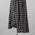 TAKAHIROMIYASHITATheSoloist. タカヒロミヤシタザソロイスト / 美品 25AW フライフロントリボンシャツ 長袖シャツ / 0013AW25 / size 46 (BLACK)