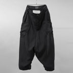 希少 SOSNOVSKA ソスノブスカ / Loaded Pocket Pants パンツ ボトムス / size M (BLACK)