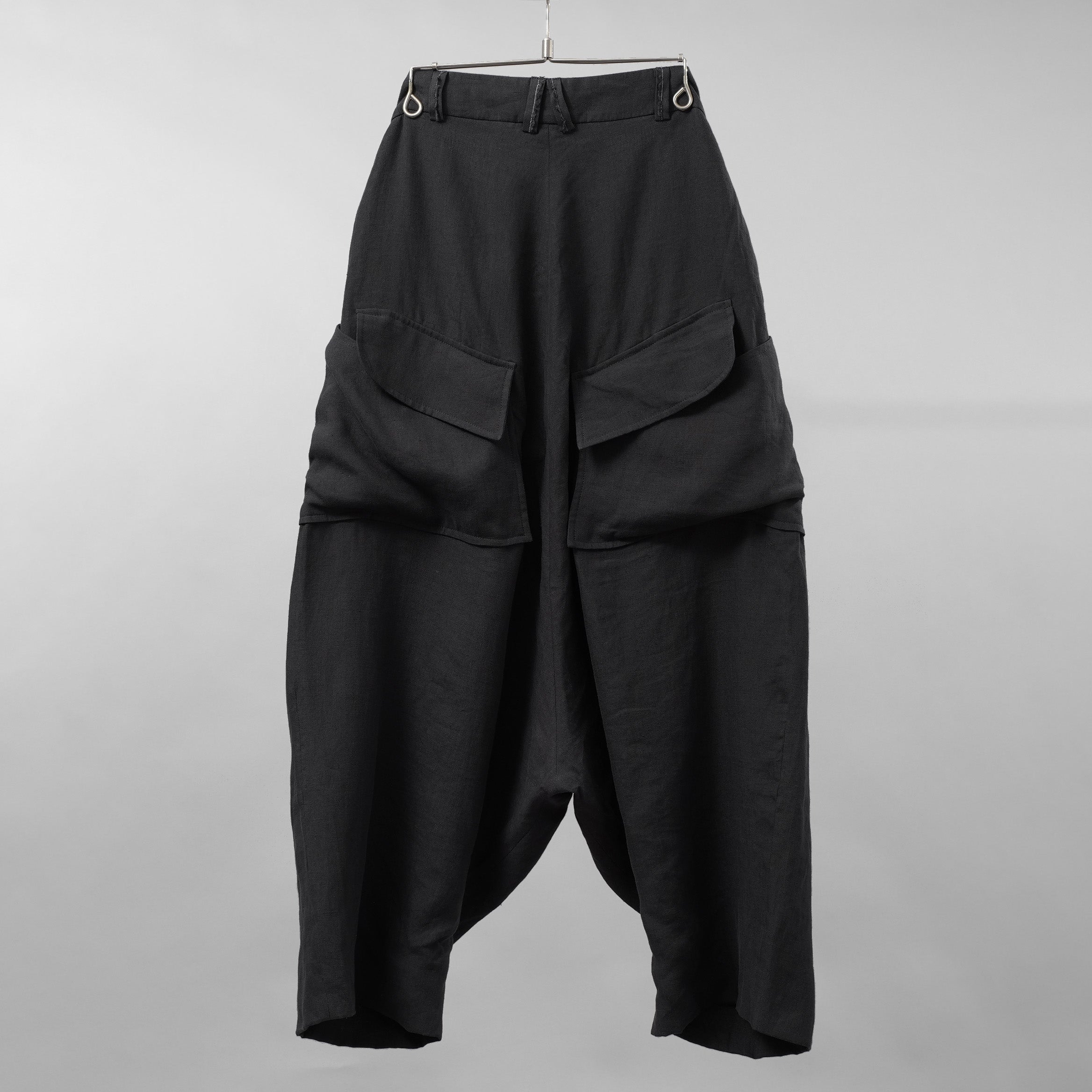 希少 SOSNOVSKA ソスノブスカ / Loaded Pocket Pants パンツ ボトムス / size M (BLACK)