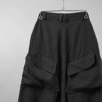 希少 SOSNOVSKA ソスノブスカ / Loaded Pocket Pants パンツ ボトムス / size M (BLACK)