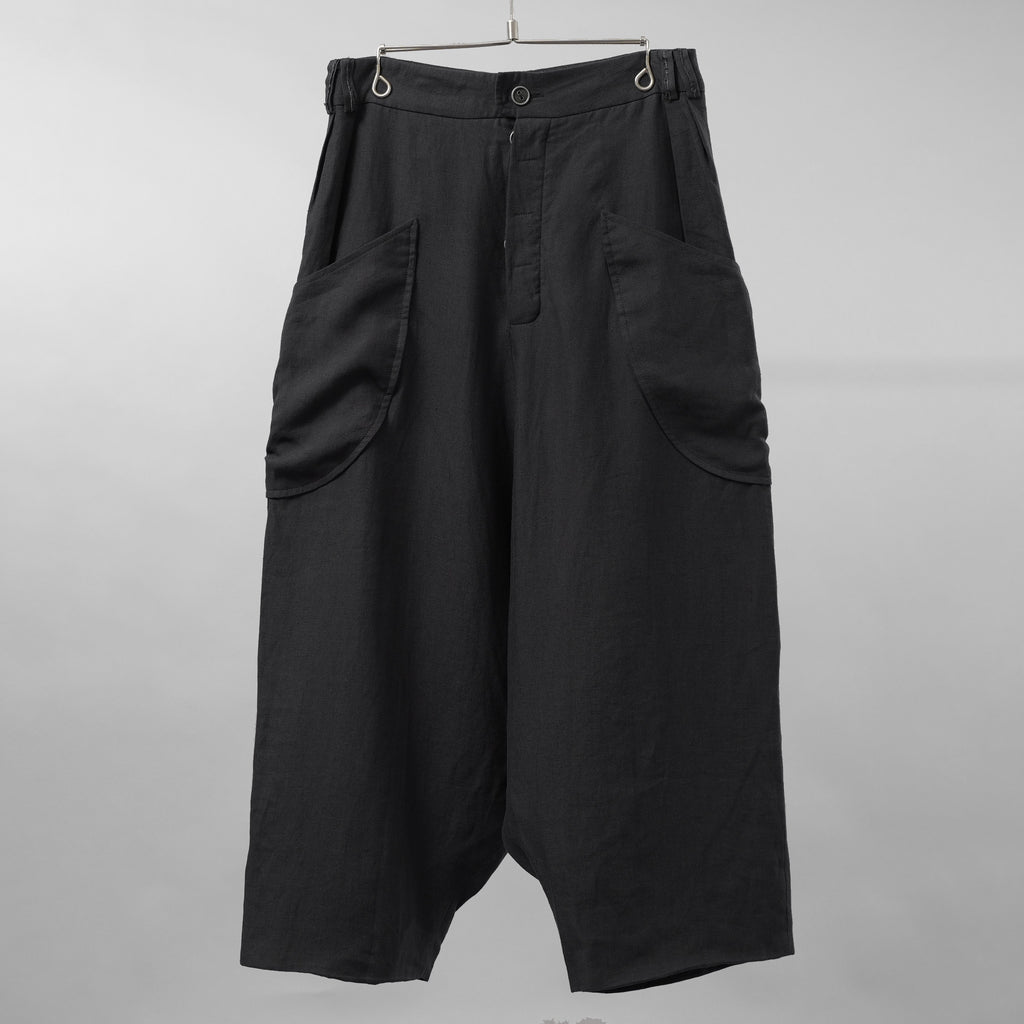 希少 SOSNOVSKA ソスノブスカ / Loaded Pocket Pants パンツ ボトムス / size M (BLACK)
