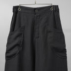 希少 SOSNOVSKA ソスノブスカ / Loaded Pocket Pants パンツ ボトムス / size M (BLACK)