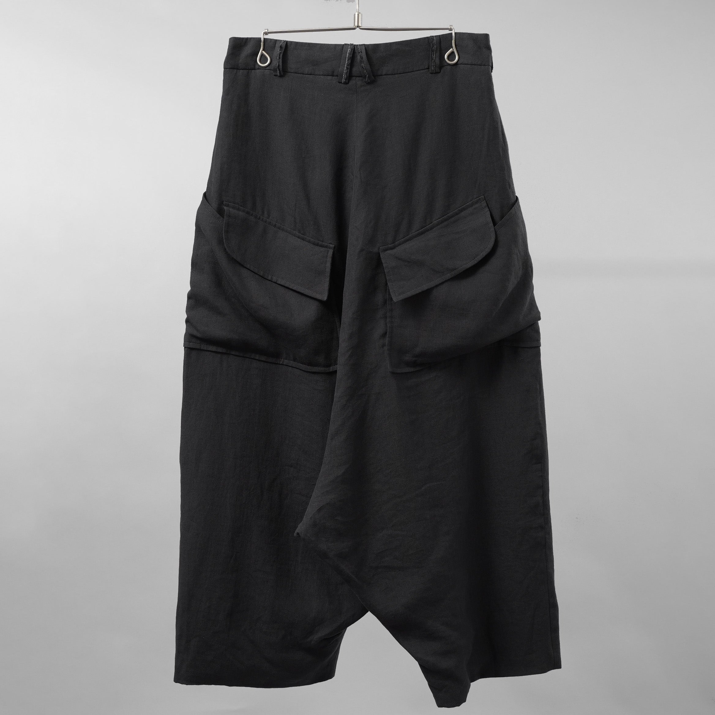 希少 SOSNOVSKA ソスノブスカ / Loaded Pocket Pants パンツ ボトムス / size M (BLACK)