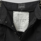 希少 SOSNOVSKA ソスノブスカ / Loaded Pocket Pants パンツ ボトムス / size M (BLACK)