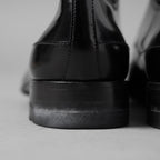PRADA プラダ / パンチング レザー ダービーシューズ / size 6 (25cm) BLACK